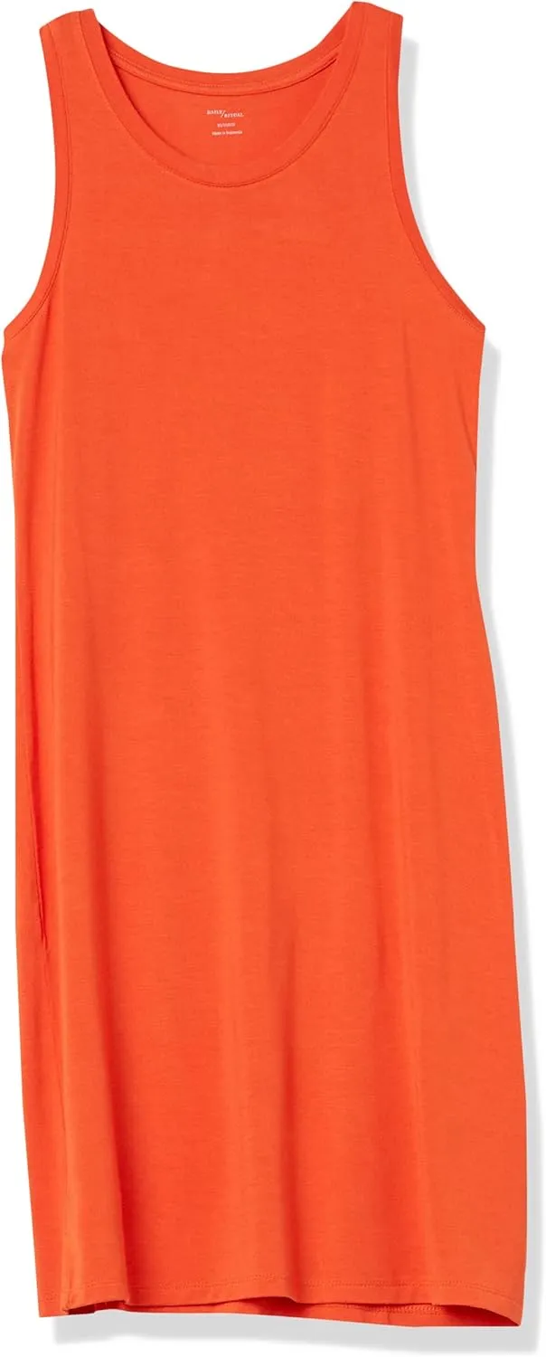 Amazon Essentials Women's Lightweight Jersey Slim-Fit Tank Mini Dress (Previously Daily Ritual)