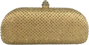 Boutique De FGG Women's Crystal Clutch Evening Bag Bride Handbags for Wedding Party Diamond Rhinestone Clutch Purse,Mini,Mini
