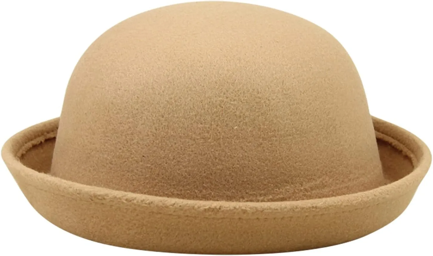 Bowler Hat Classic Pork-Pie Women Fedora Hat Foldable Rolled Brim Fedora Hat for Men Women Crushable