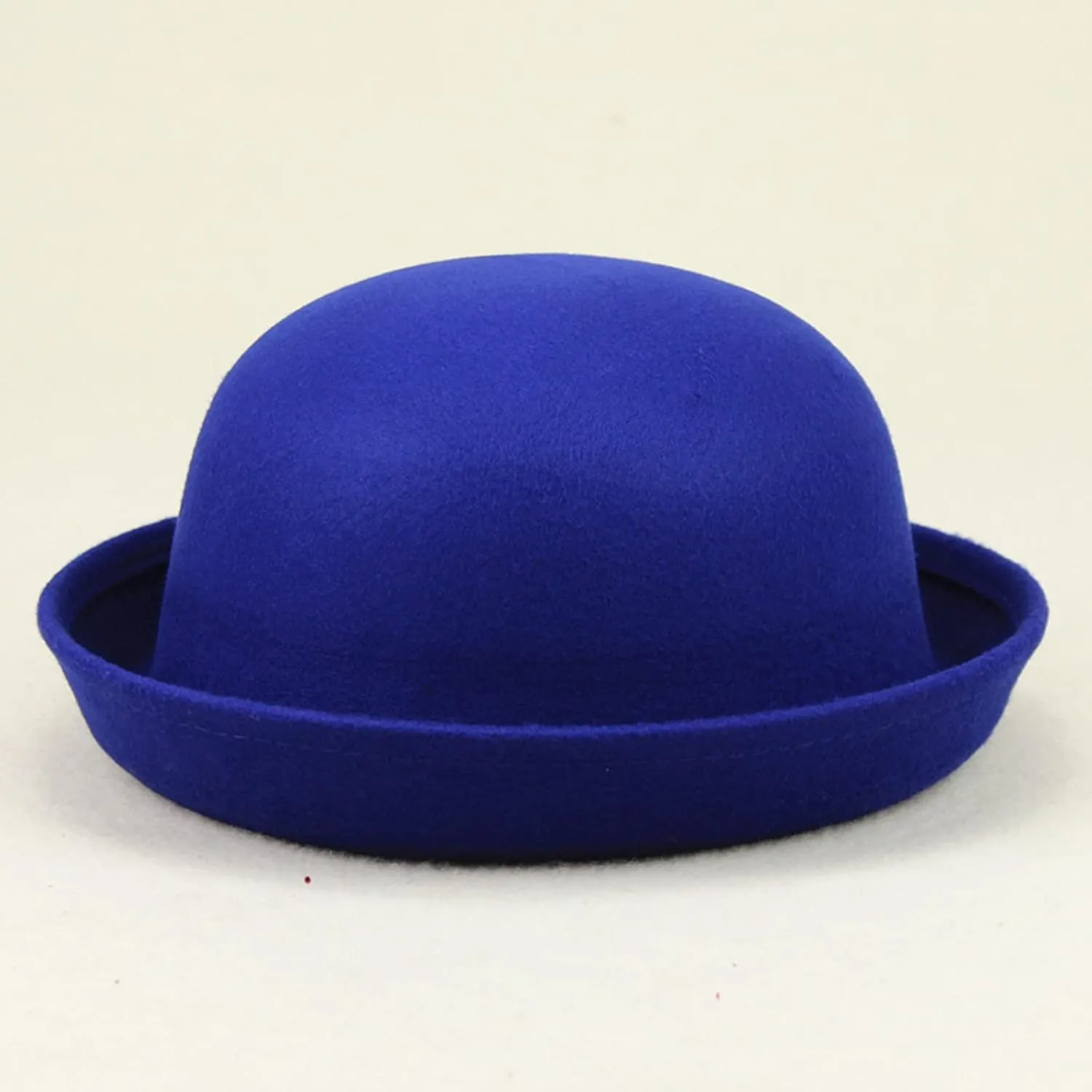 Bowler Hat Classic Pork-Pie Women Fedora Hat Foldable Rolled Brim Fedora Hat for Men Women Crushable