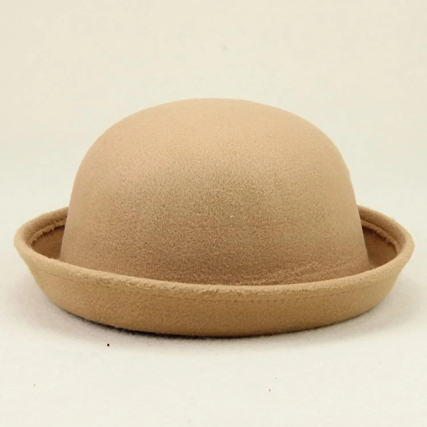 Bowler Hat Classic Pork-Pie Women Fedora Hat Foldable Rolled Brim Fedora Hat for Men Women Crushable