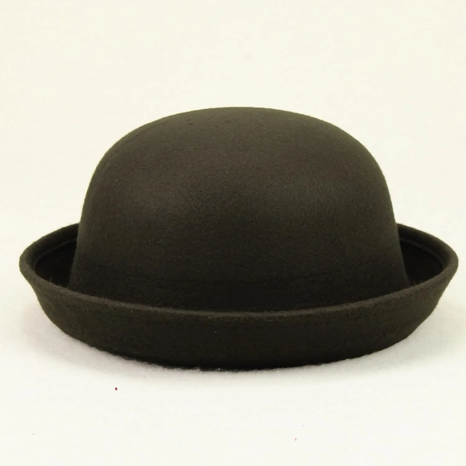 Bowler Hat Classic Pork-Pie Women Fedora Hat Foldable Rolled Brim Fedora Hat for Men Women Crushable