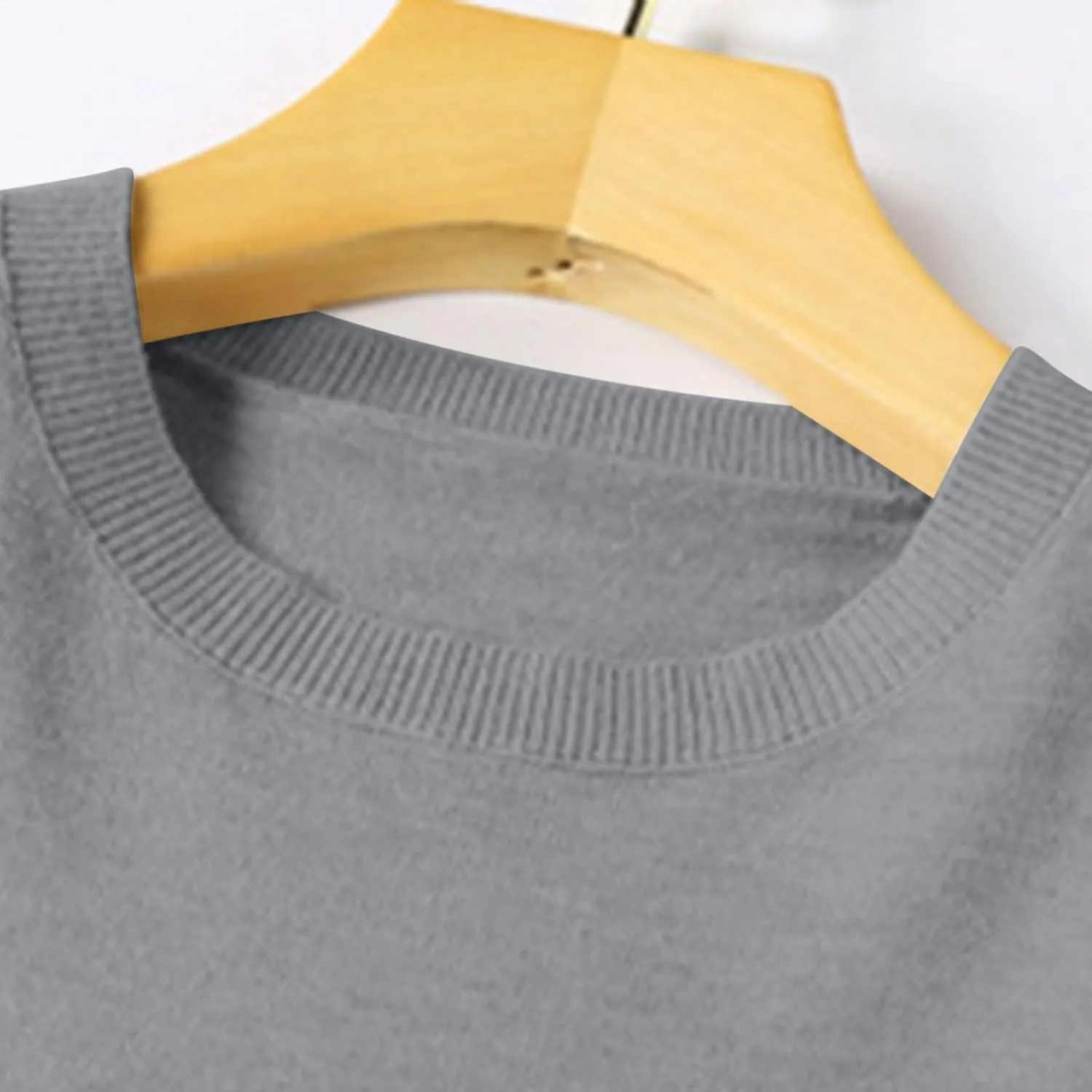Cashmere Sweaters for Women Winter Fashion Solid Color Pullover Tops Long Sleeve Casual Crewneck Outfits