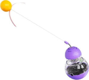 Catnip Ball Interactive Cat Toy Pet Supply Swaying Slow Feeder Cat Bowl Indoor Treat Puzzle Toys