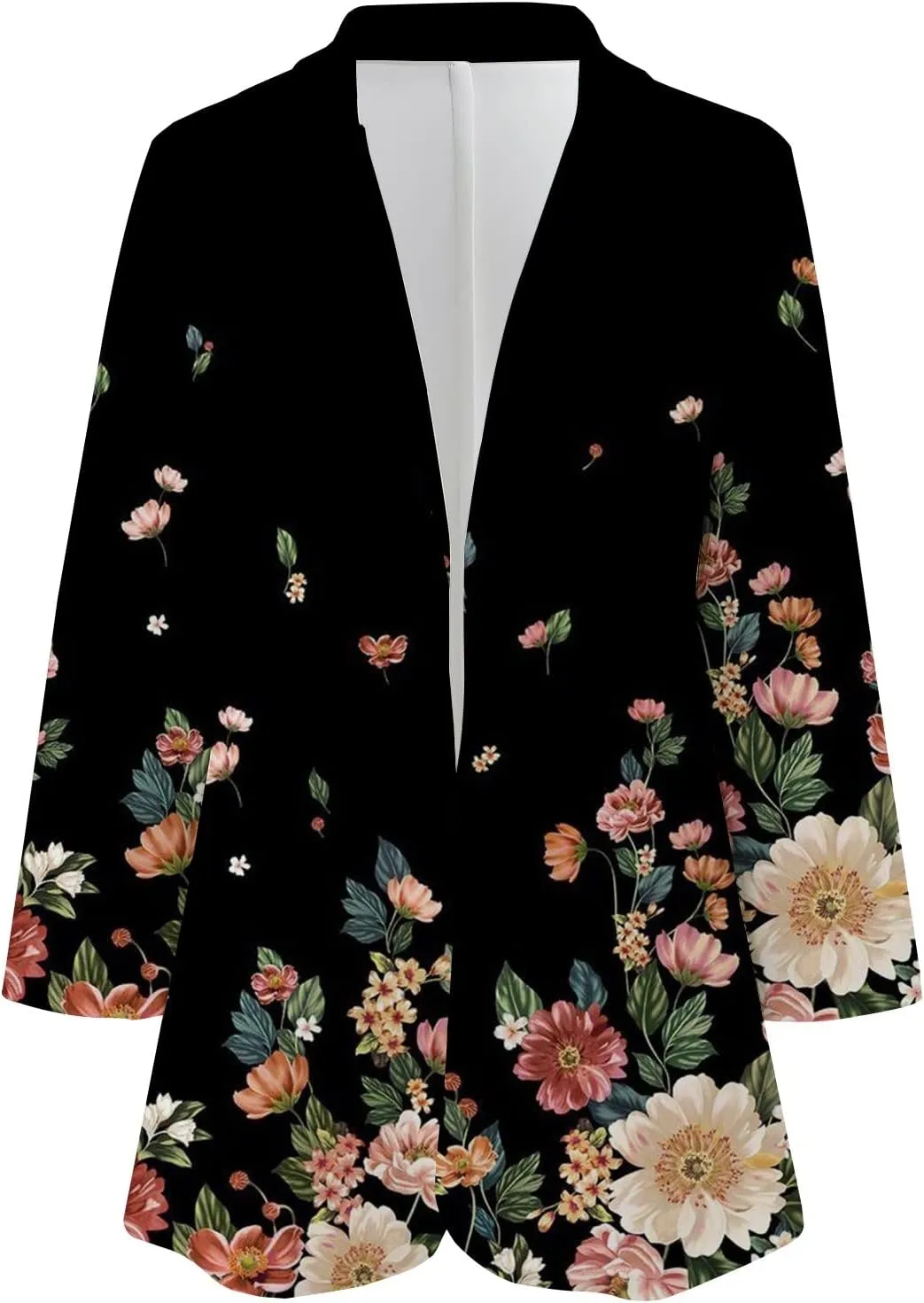 ChicCrate Blazer Jackets for Women Casual Long Sleeve Elegant Work Office Jacket Open Front Cardigan Outwear