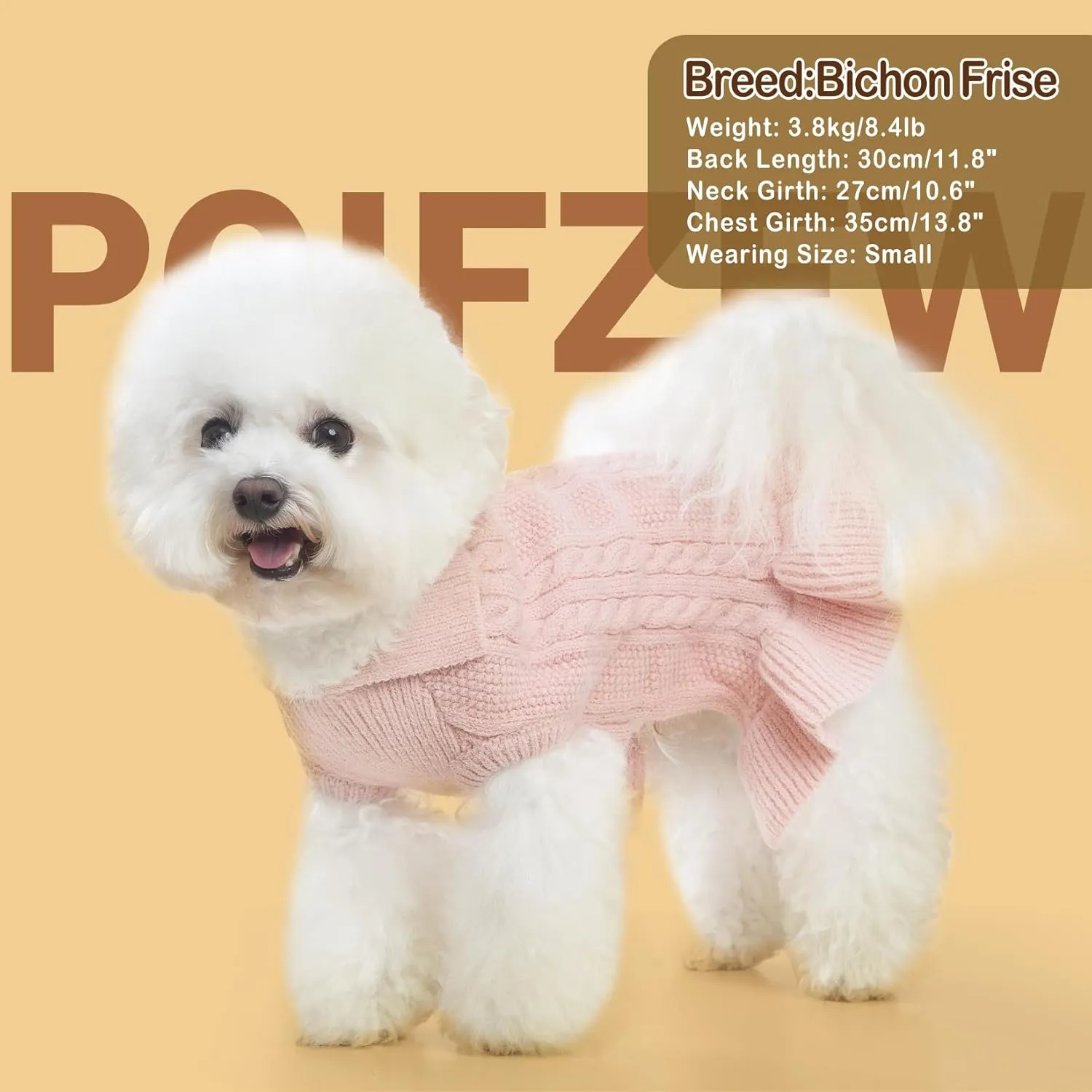 Dog Cat Sweater Dress Warm Pet Sweater for Large Dogs, Cute Knitted Classic Dog Clothes Halloween Pet Apparel for Girls Boys, Green XL
