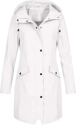Double-Breasted Classic Lapel Overcoat Women Coat Rain Raincoat Women'S Coat Long Dress Jacket Coat for Women