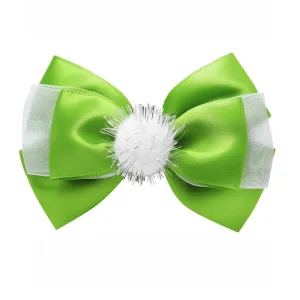 Fairy Hair Bow Clips for Girls Women 5 Inch Role Play Halloween Princess Costume Dress Up Accessories