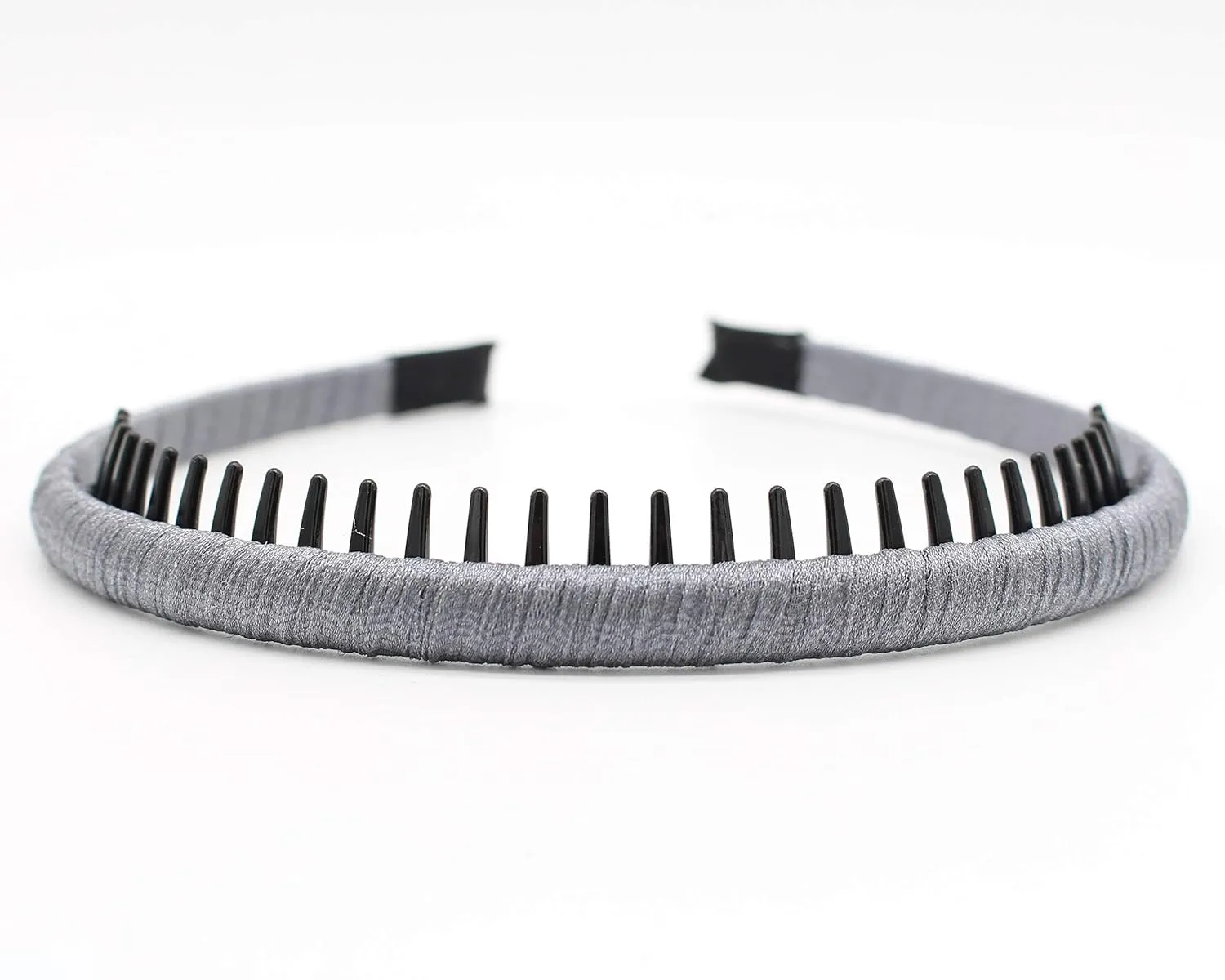 Fashion hair Accessories Hair band headbands for women/Girls Non-slip hairband Comfy Hair Hoop Resin teeth Comb (4 Colors)