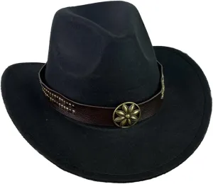 Fashionable Fedora Fedoras Men Wide for Women Dress Hat Women's and Hats Baseball Caps Boys Fedora Cowboy Hat
