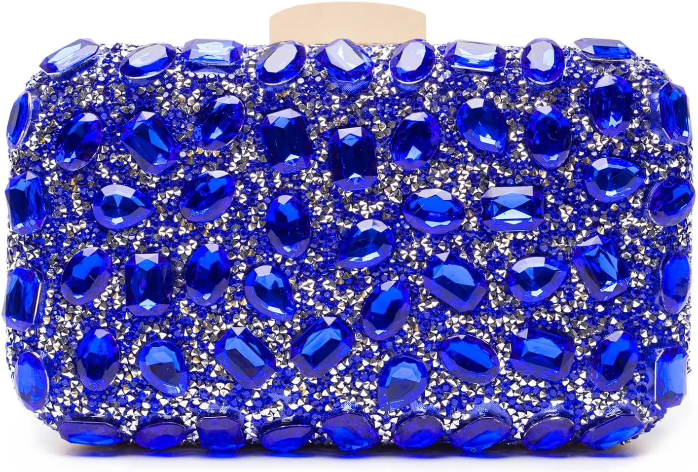 Gemstone Clutch Purses for Women Wedding Party, Rhinestone Purse Crystal Evening Bag for Women Evening