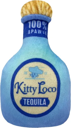 Huxley & Kent Plush Cat Toy - Kitty Loco Tequila - Nappy Hour Strong Catnip Filled - Plush Interactive Kitten and Cat Toy with Catnip and Crinkle - Kittybelles