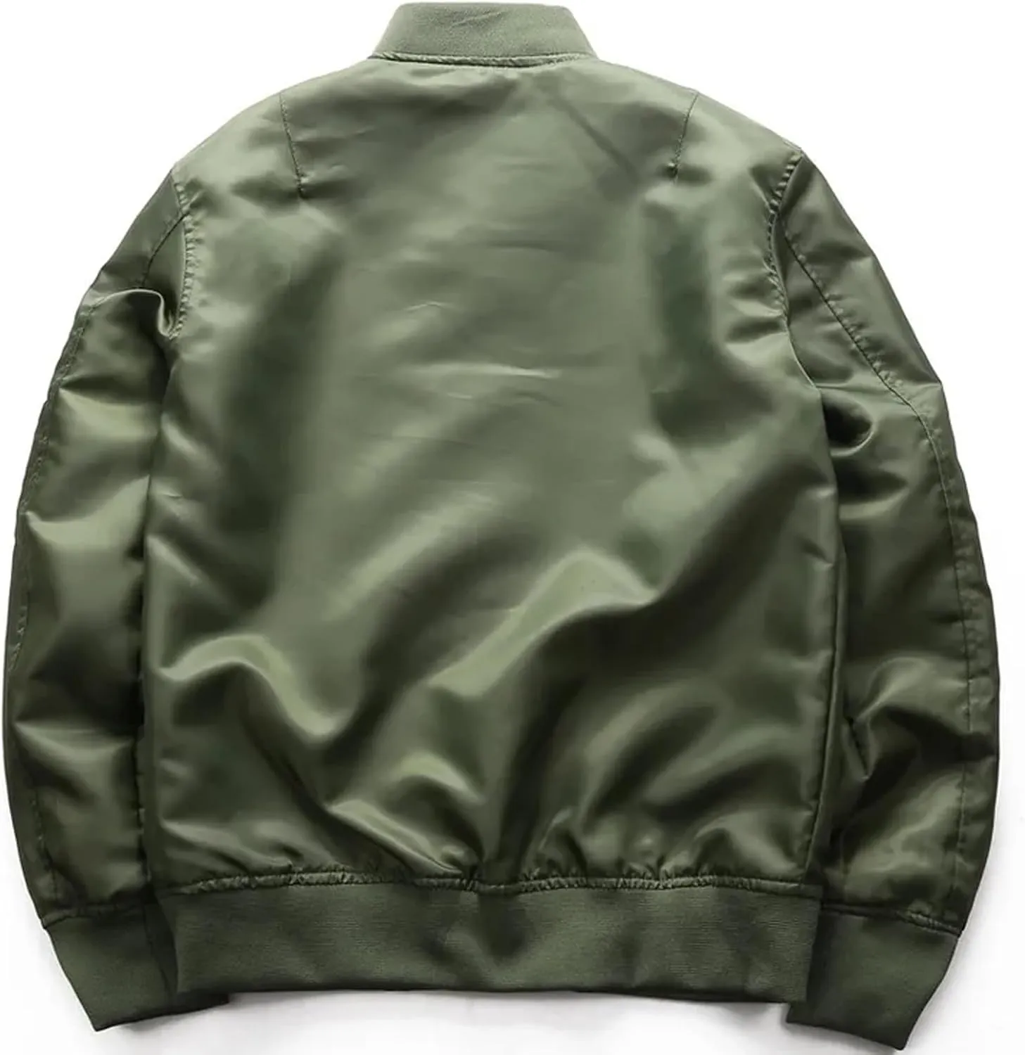 Jackets For Men Bomber Jacket Lightweight Flight Jacket Casual Softshell Fall Varsity Jacket Coat Windbreaker