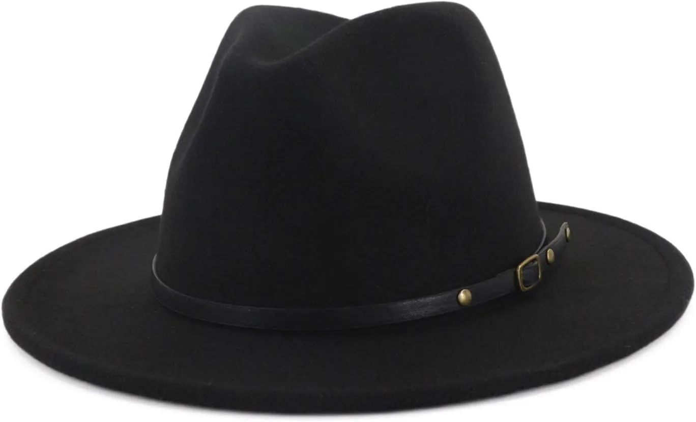 Jazz for Men Red Panama Casual Tone Wool Wide Hat Hat Fedora Women Bottom Two Hats Hat Storage for Baseball Caps