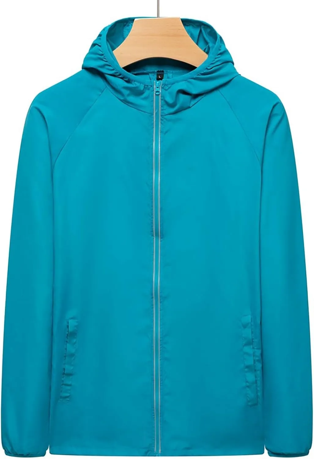 Lightweight Rain Jackets for Women Plain Waterproof Windbreaker Jacket Women Packable Raincoat Rain Coats with Hood