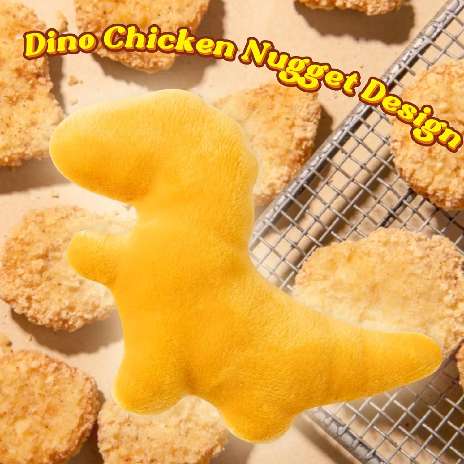 MALLMALL6 Catnip Toys for Cat - 5Pcs Dino Nuggets Cat Toy, Indoor Kitten Chew Bite Kick Dinosaur Chicken Nugget Catmint Interactive Pet Supplies, Cute Pet Gifts for Kitten Lover