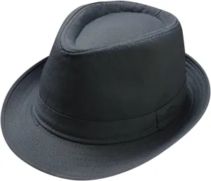 Mens Classic Fedora Hat Unisex Fedora Hats for Men Sun Hat 1920s Panama Fedora Hat Cap for Men