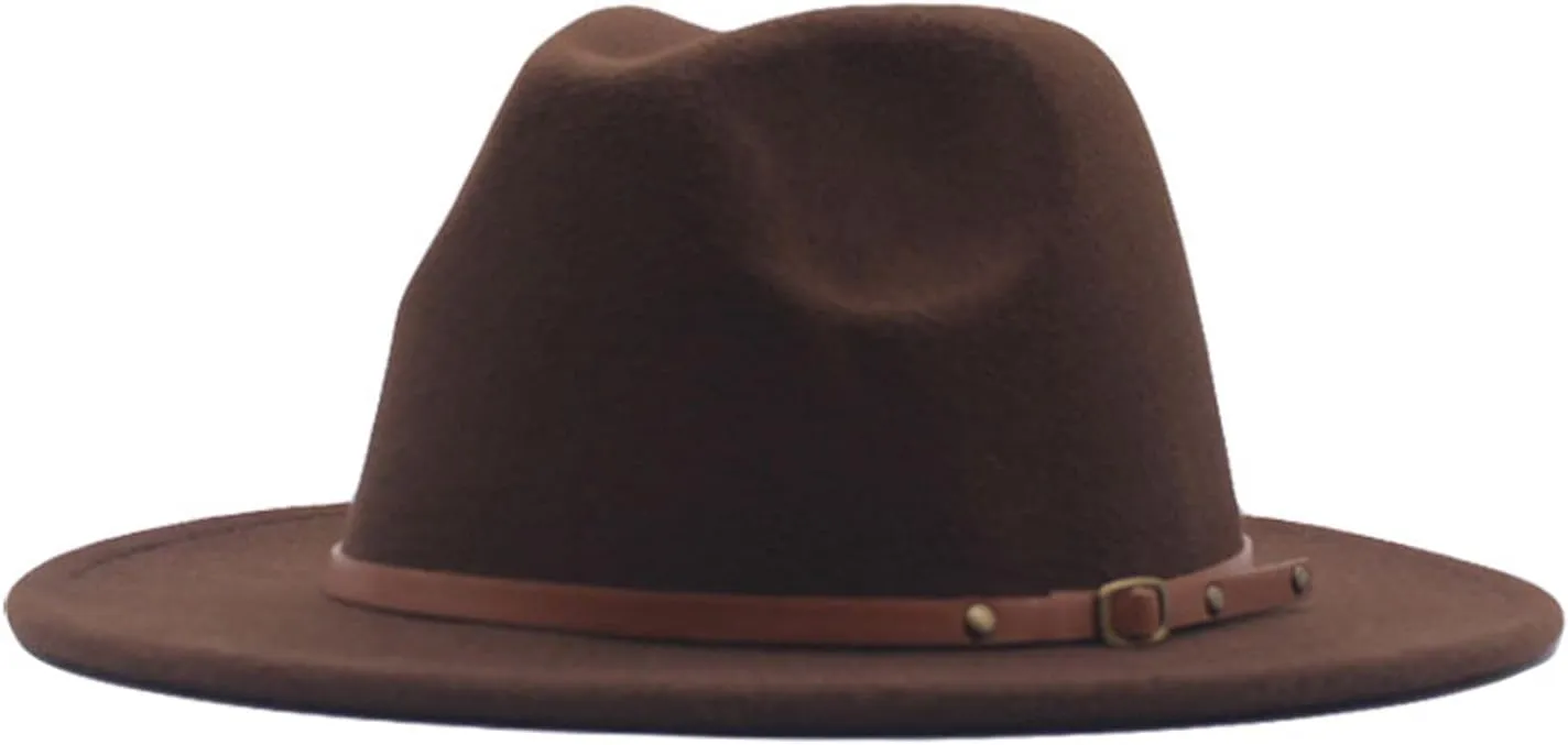 Mens Plain Cotton Twill Fedora Panama Hat Classic Solid Color Short Brim British Style Jazz Hats Summer Sun Hat