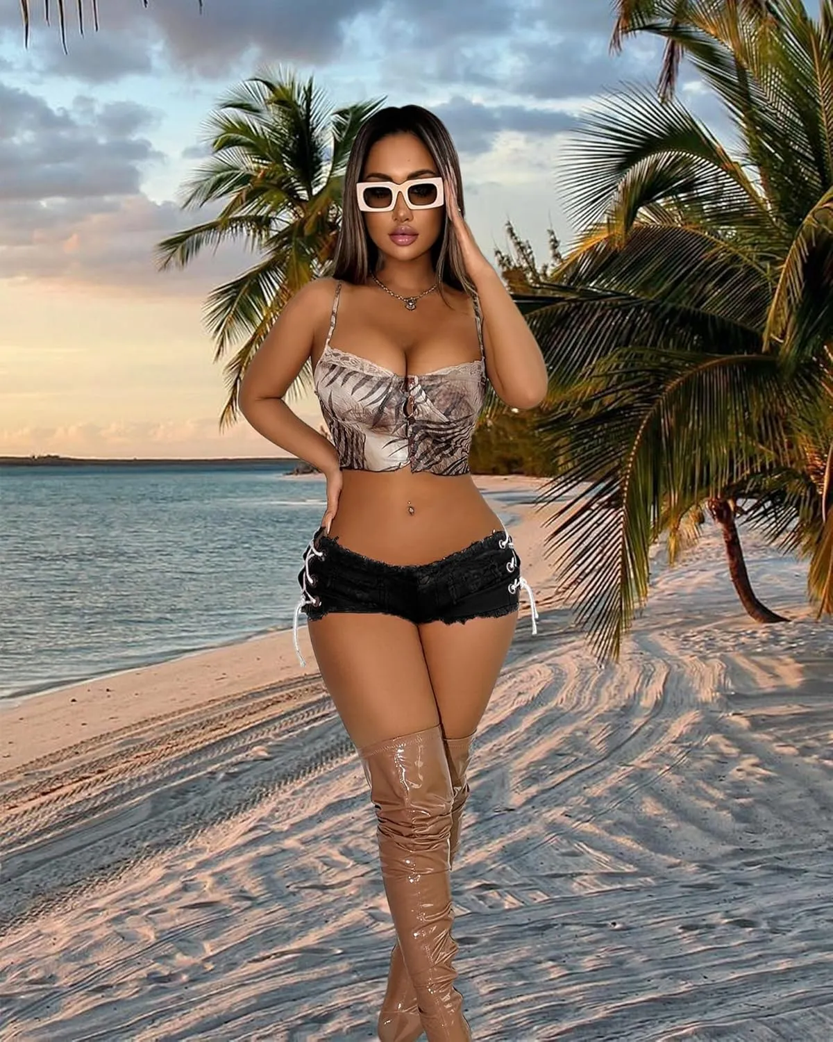 Mini Jean Shorts Cut Off Sexy Jean Shorts Micro Shorts Sexy Short Shorts for Women Lingerie Denim Shorts Hot Pants