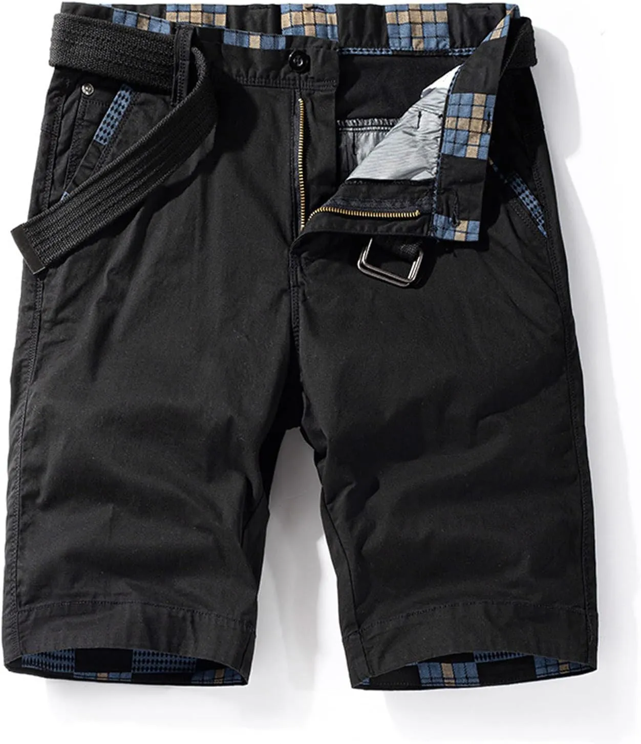 Muscularfit Cargo Shorts for Men 2024 Trendy Multi Pocket Cotton Tooling Shorts Casual Summer Beach Shorts Athletic Shorts