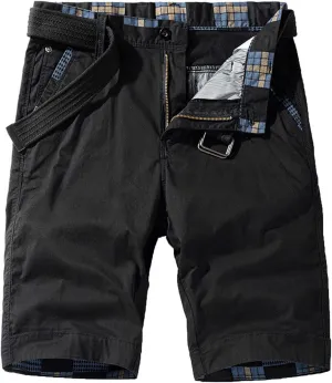 Muscularfit Cargo Shorts for Men 2024 Trendy Multi Pocket Cotton Tooling Shorts Casual Summer Beach Shorts Athletic Shorts