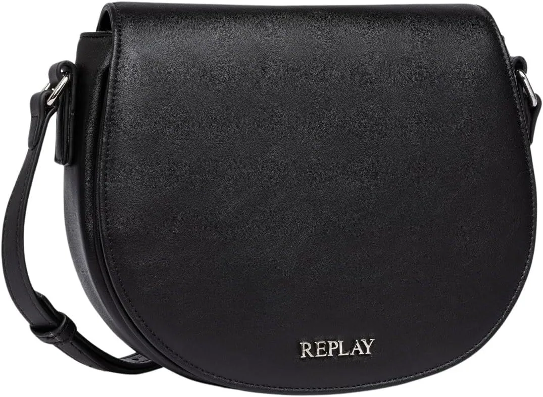 Replay Ladies Faux Leather Shoulder Bag