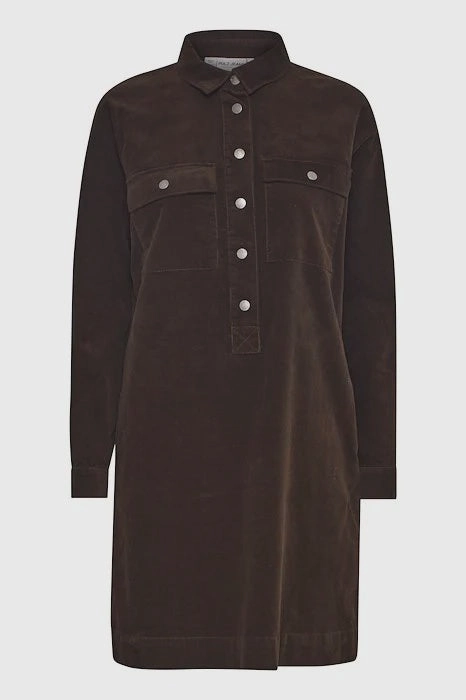 Sally Pulz Long Sleeve  Placket Dress