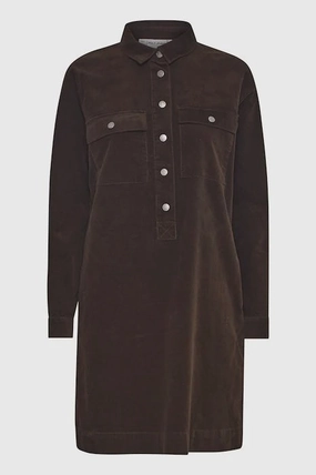 Sally Pulz Long Sleeve  Placket Dress