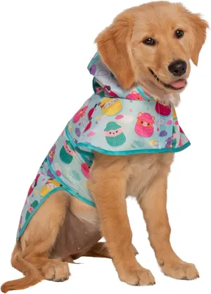 Squishmallows Original Extra-Large Its Raining Squish Pet Raincoat - Ultrasoft Official Jazwares Pets Apparel