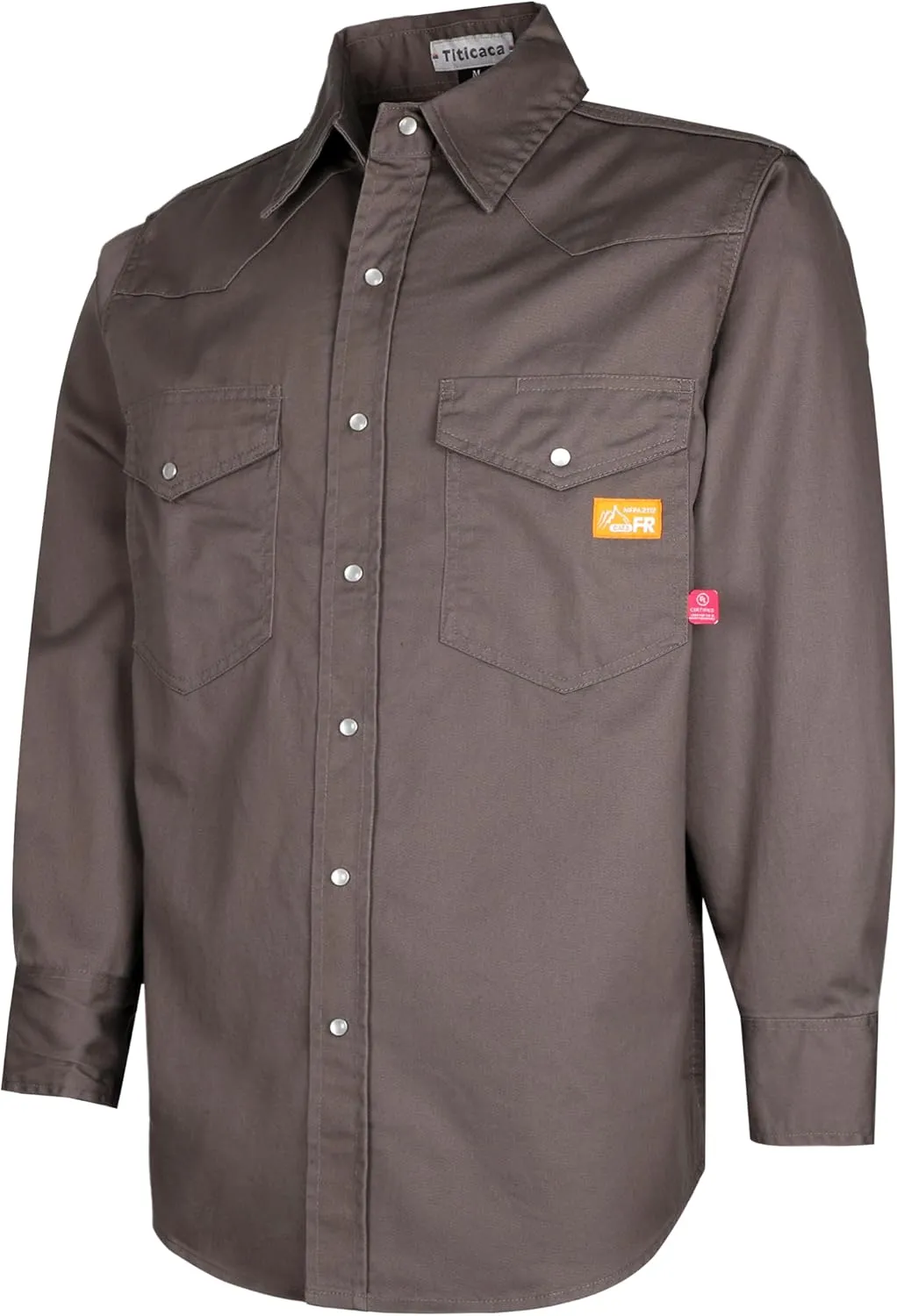 Titicaca FR Shirt Flame Resistant Work Shirt Men's Cotton 7.5oz Welding Shirt