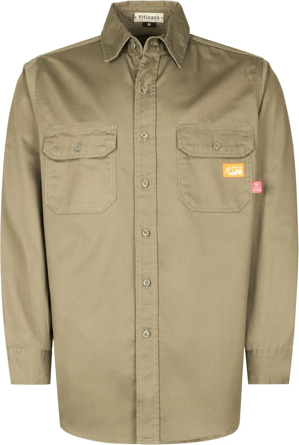 Titicaca FR Shirt Flame Resistant Work Shirt Men's Cotton 7.5oz Welding Shirt