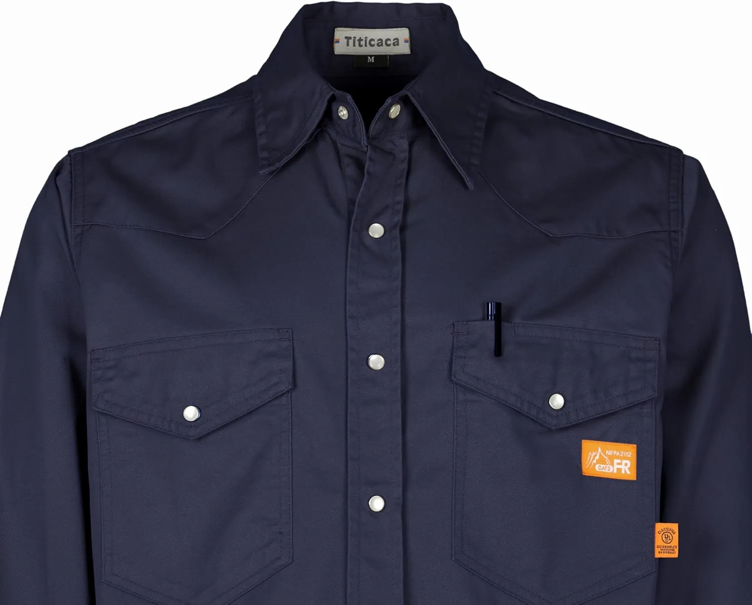 Titicaca FR Shirt Flame Resistant Work Shirt Men's Cotton 7.5oz Welding Shirt