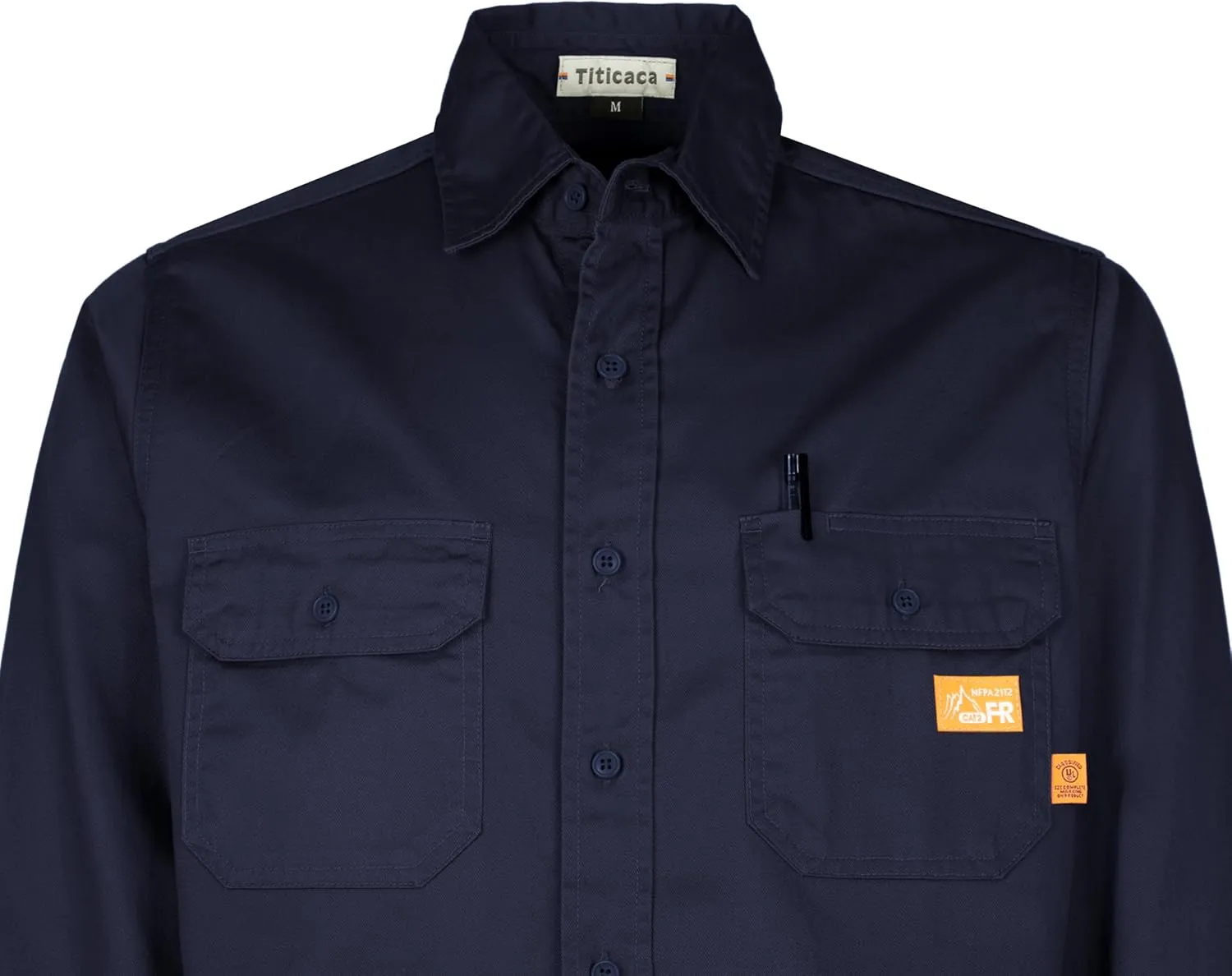 Titicaca FR Shirt Flame Resistant Work Shirt Men's Cotton 7.5oz Welding Shirt