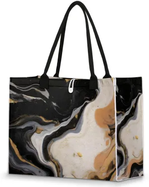Tote Bag for Women Reusable Canvas Shoulder Bag
