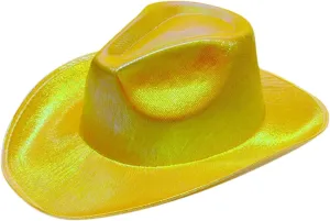 Unisex Western Cowboy Hat Cowgirl Hat Men's Women's Wide Brim Felt Fedora Panama Hat Flat Top Hat Wide Brim