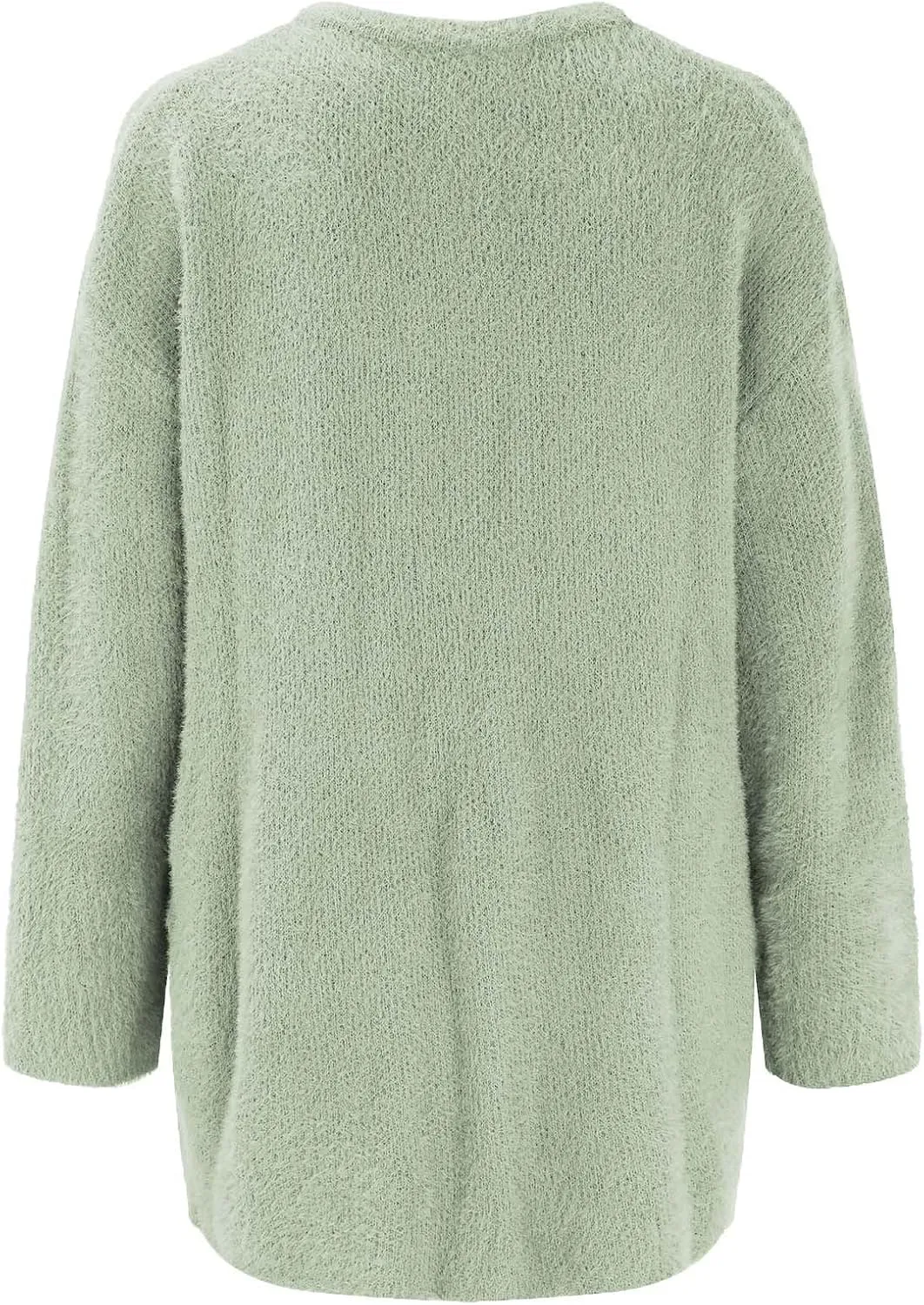 Warm Cardigans for Women Women's Korean Wool Coat Slim Trench Long Coat Fall Winter Elegant Round Ladies Short