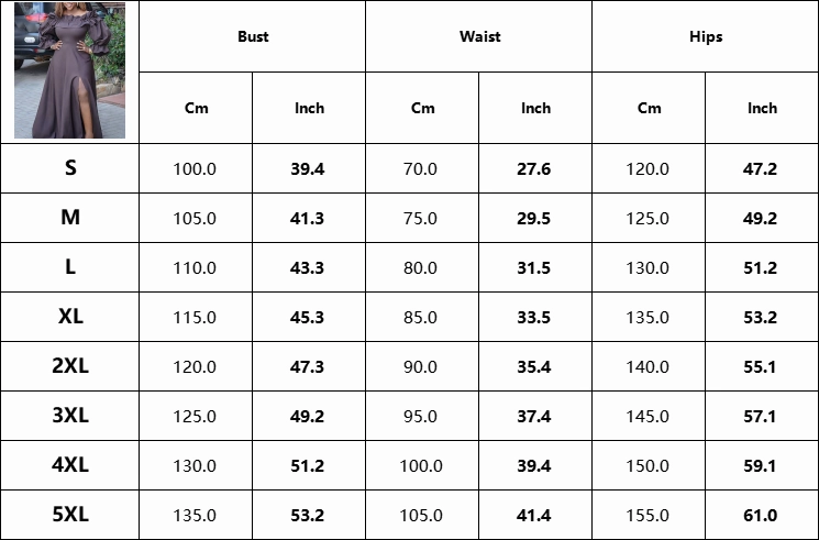 Women's Slash Neck Ruffles High Waisted Split Floor Length Dress