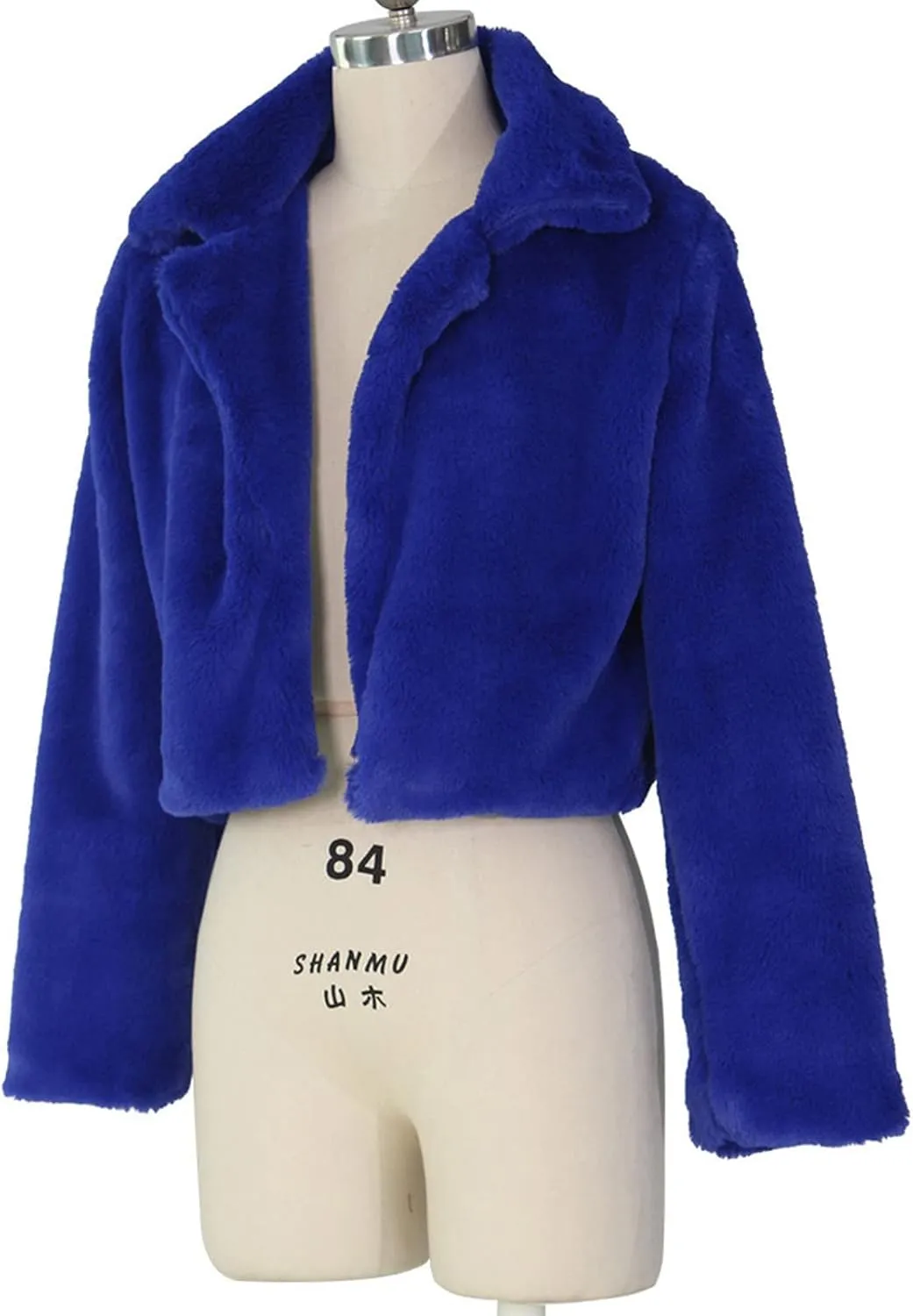 Women's 2023 Winter Coats Coat Pelt Thick Women Fashion Faux Pelt Warm Women's Coat Soft Long Sleeve Open Front Long