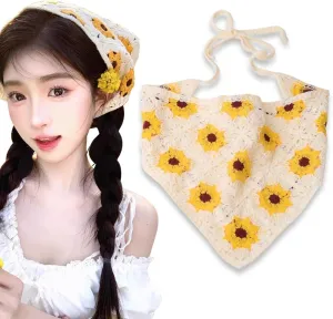Women's Fancy Headband - Cute Hair Accessory with Head Scarf and Headwrap for Party