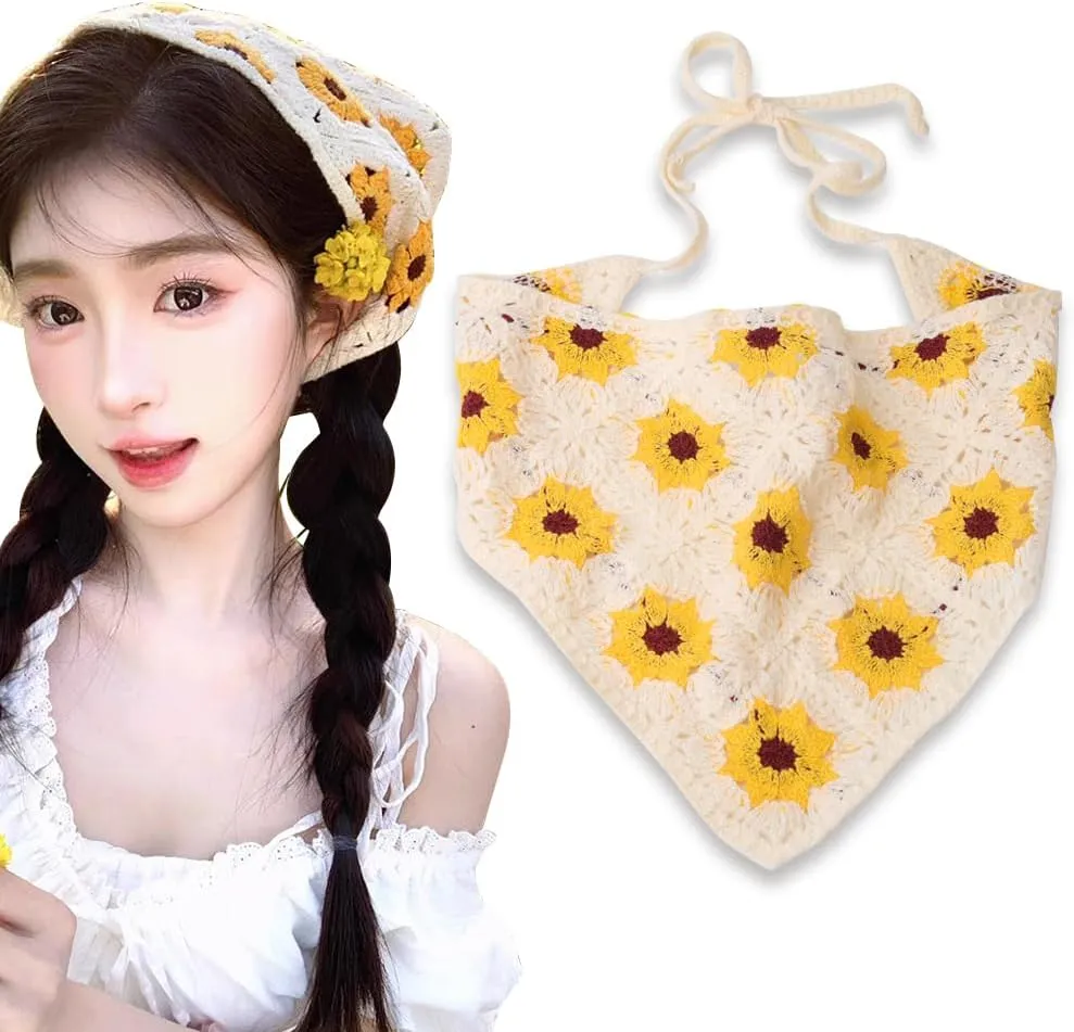 Women's Fancy Headband - Cute Hair Accessory with Head Scarf and Headwrap for Party