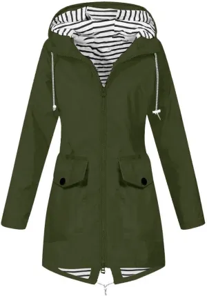 Women's Winter Jacket Quilted Puffer Parka Outdoor Coat Plus Women's Coat Mountain Windbreaker Hooded Raincoat