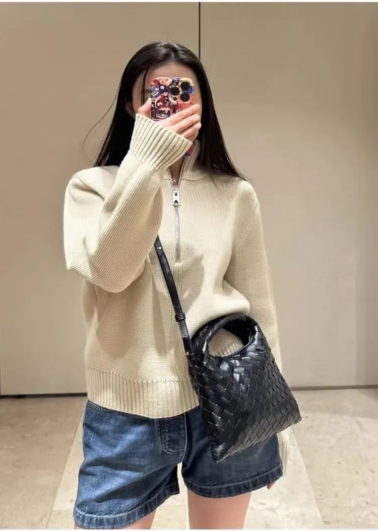 Woven Handbag Woven Crossbody Bag for Women - Women's Top-handle Handbags - Fashion Vegan Leather Bag Small Braided Purse