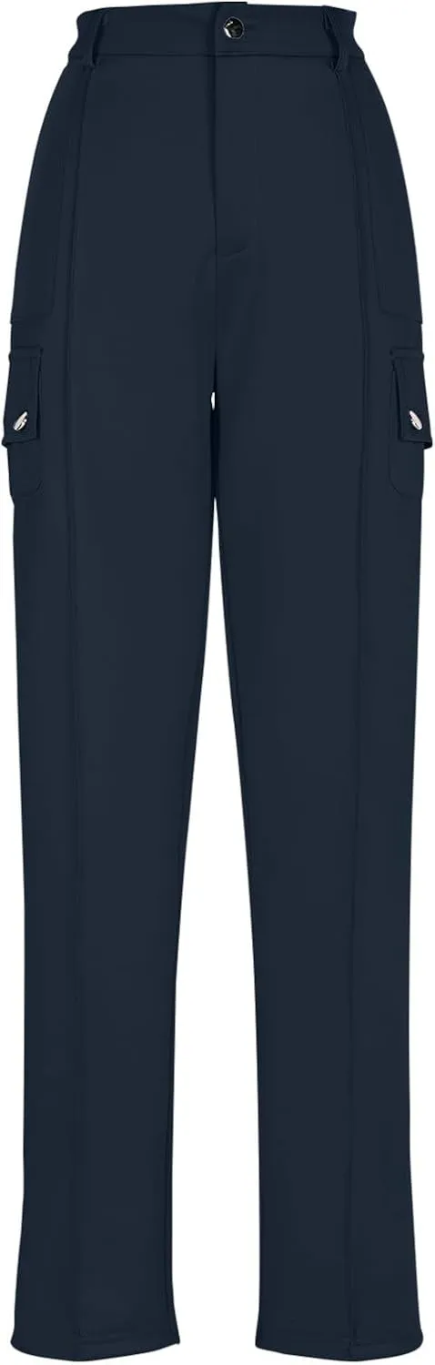 Xiaojmake Women's Hiking Pants Combat Trousers Cargo Pants Slim Joggers Ankle Pants Skinny Outdoor Tapered Combat Works Pants