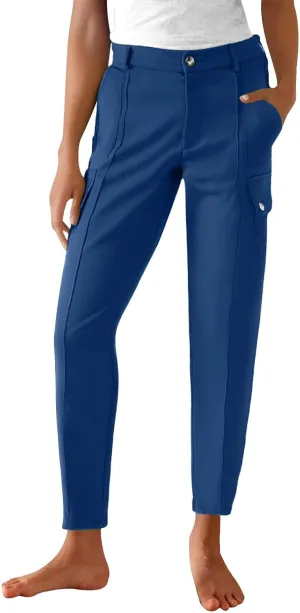 Xiaojmake Women's Hiking Pants Combat Trousers Cargo Pants Slim Joggers Ankle Pants Skinny Outdoor Tapered Combat Works Pants